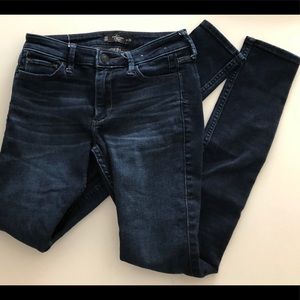 Abercrombie dark blue jeans size 00